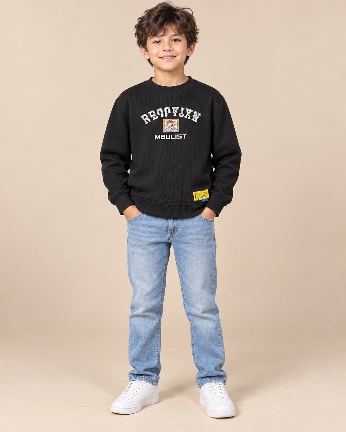 Brooklyn Sweatshirt - Black